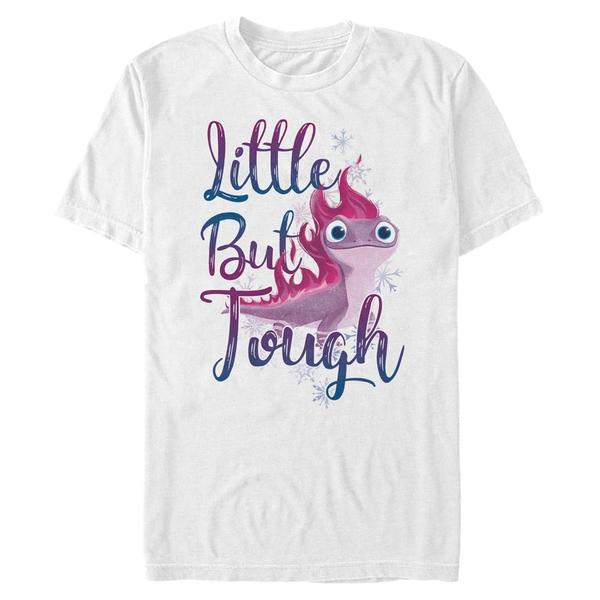 Aperçu: Disney - La Reine des neiges - Salamander Little But Tough - Homme T-shirt - Blanc - Devant