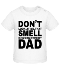 Don't Look At Me - Camiseta de bebé - Blanco - delante