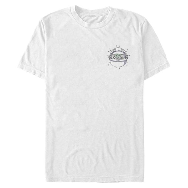 Aperçu: Star Wars - The Mandalorian - The Child Child Star - Homme T-shirt - Blanc - Devant