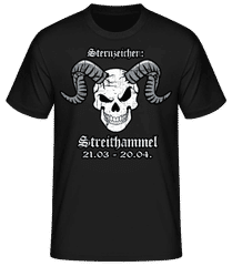 Metal Sternzeichen Strithammel · Männer Basic T-Shirt
