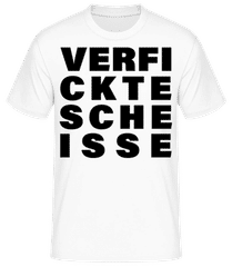 Verficktescheisse · Männer T-Shirt B&C