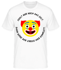 Fehlt Nur Noch Das Zelt · Männer T-Shirt B&C