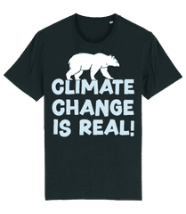 Climate Change Is Real · T-shirt bio Homme Stanley Stella 2.0