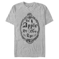 Disney Classics - Blanche-Neige et les Sept Nains - Text Apple Of Her Eye - Valentine's Day - Homme T-shirt - Gris chiné - Devant