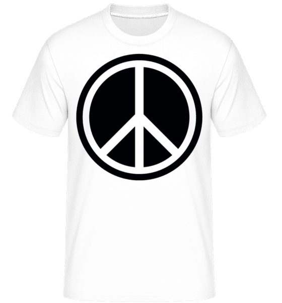 Aperçu: Symbole De La Paix -  T-Shirt Shirtinator homme - Blanc - Devant