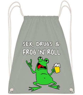 Sex Drugs & Frog'n'Roll - Gym bag - Anthracite - Front