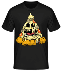 Pizza Monster Pyramid · Männer Basic T-Shirt