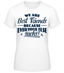 We Are Best Friends · T-shirt standard Femme