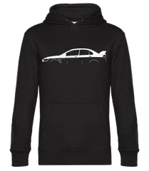'Mitsubishi Lancer Evo. X' Silhouette · Männer Standard Hoodie