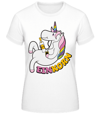 Einkorn - Frauen Basic T-Shirt - Weiß - Vorne
