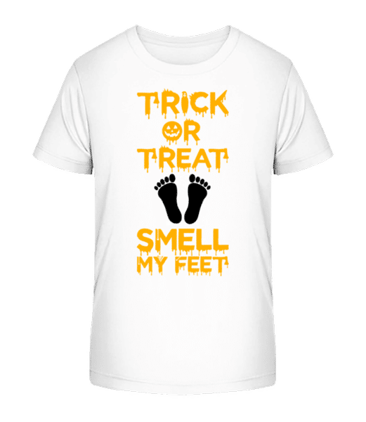 Aperçu: Trick Or Treat, Smell My Feet - T-shirt bio Enfant Stanley Stella 2.0 - Blanc - Devant