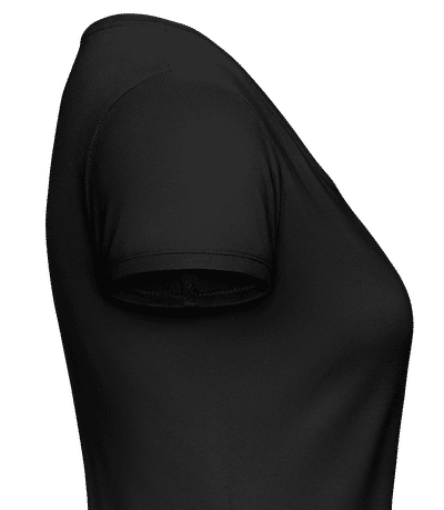 Cœurs - T-shirt à col rond Megan - Noir - Rechts