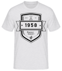 Perfekt Gereift 1958 · Männer Basic T-Shirt
