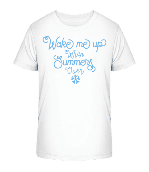 Aperçu: Wake Me Up Summer - T-shirt bio Enfant Stanley Stella 2.0 - Blanc - Devant
