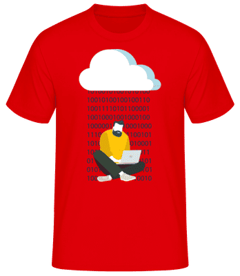 programming - Men's Basic T-Shirt - Red - Front