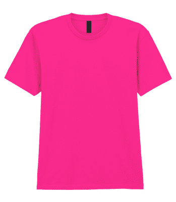 Männer T-Shirt Gildan - Fuchsia - Vorne