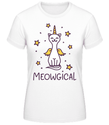 Meowgical - T-shirt standard Femme - Blanc - Devant