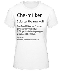 Chemiker Quatsch Duden Klein · Frauen T-Shirt B&C