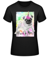 Whatevs - Dámské basic tričko - Černá - Napřed