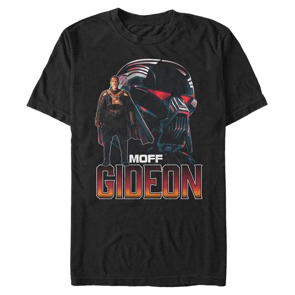 Aperçu: Star Wars - The Mandalorian - Moff Gideon MandoMon Epi7 - Homme T-shirt - Noir - Devant