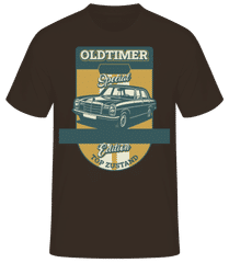'Oldtimer 'Mercedes' Geburtstag Grün · Männer Basic T-Shirt
