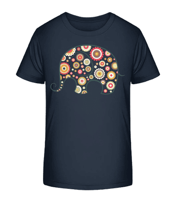Elephant Kids Comic - T-shirt bio Enfant Stanley Stella 2.0 - Bleu marine - Devant