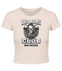 Bad Moms Club - Crop top - Ružová - Predné