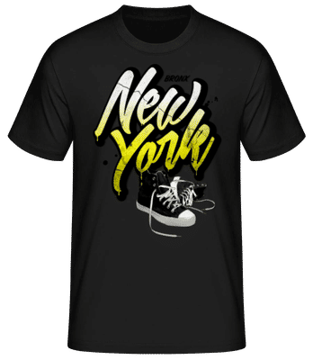 Bronx New York - T-shirt standard Homme - Noir - Devant