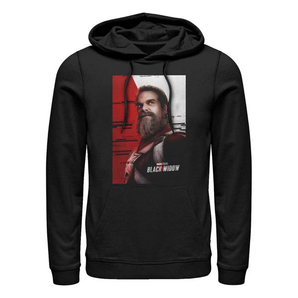 Aperçu: Marvel - Black Widow - Gardien rouge Guardian Portrait - Unisex Sweat à capuche - Noir - Devant