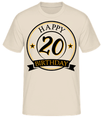 Happy Birthday 20 · Camiseta básica para hombre
