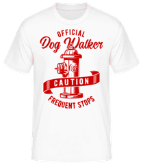 Official Dog Walker · Men's Basic T-Shirt