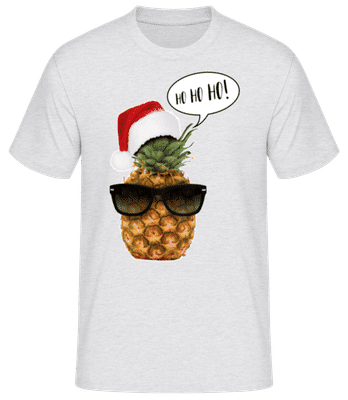 Santa Ananás - Pánske basic tričko - Melírovo šedá - Predné