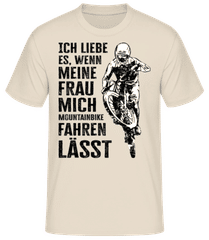 Ich Liebe Meine Frau Mountainbike Fahren · Männer Basic T-Shirt