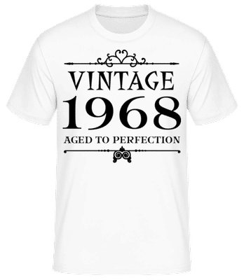 Vintage 1968 Perfection - T-shirt standard Homme - Blanc - Devant