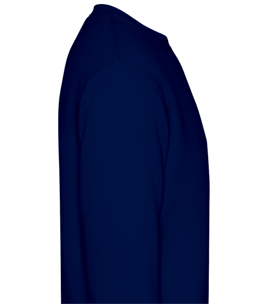 Aperçu: Papy Elfe - Sweatshirt Homme - Bleu marine - Droit