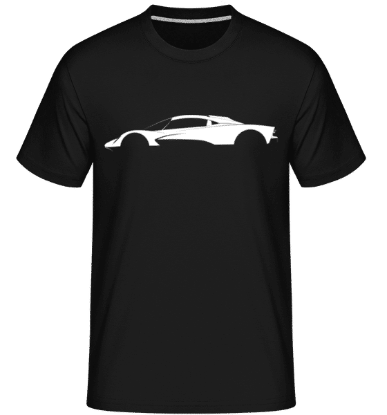 Preview: 'Aston Martin Valhalla' Silhouette - Shirtinator Men's T-Shirt - Black - Front