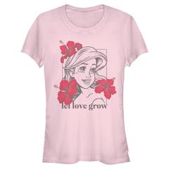 Disney - Ariel La Petite Sirène - Ariel La Petite Sirène Floral - Femme T-shirt