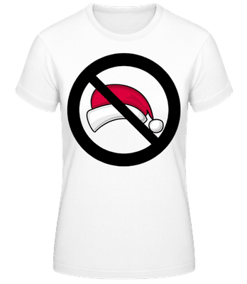 Christmas Forbidden - T-shirt femme B&C - Blanc - Devant