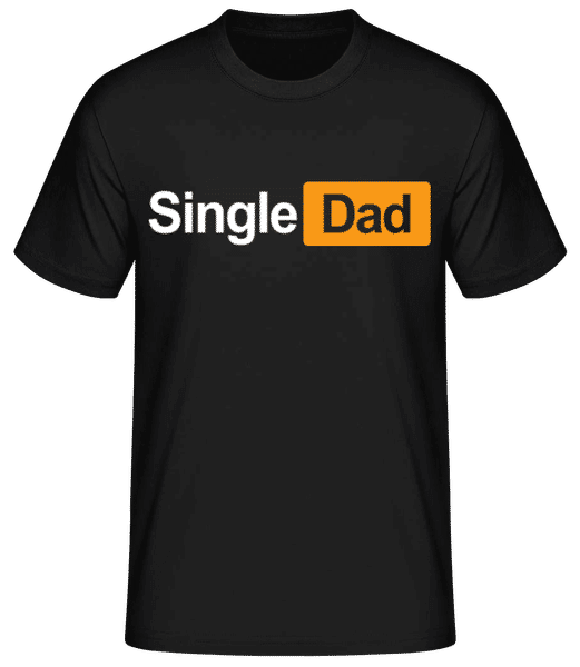 Preview: Single Dad - Men's Basic T-Shirt - Black - Front
