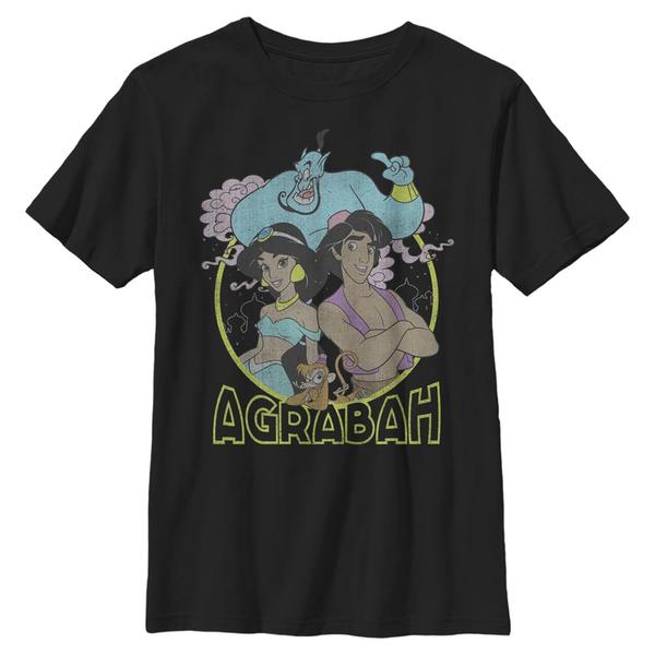 Aperçu: Disney - Aladin - Skupina Grunge Agrabah - Enfant T-shirt - Noir - Devant