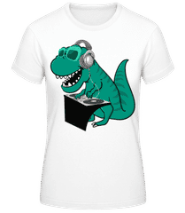 T-Rex DJ · Camiseta básica de mujer