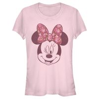Disney - Micky Maus - Minnie Mouse Love Rose - Frauen T-Shirt - Rosa - Vorne