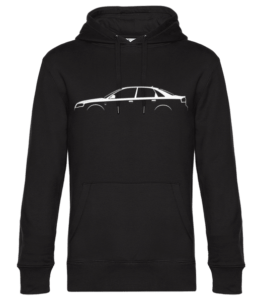 Aperçu: 'Audi RS 4 Sedan (B7)' Silhouette - Sweat à capuche premium Unisexe - Noir - Devant