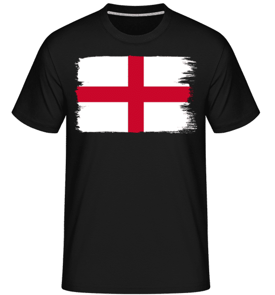 Drapeau Angleterre -  T-Shirt Shirtinator homme - Noir - Devant