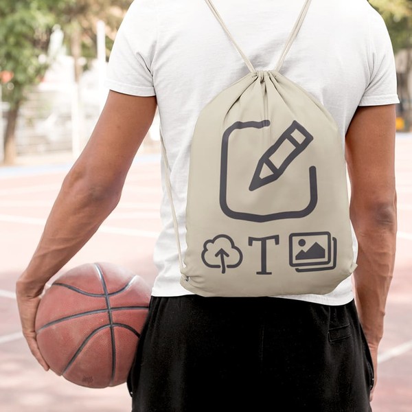 Aperçu: Sac à dos sport - Crème