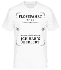 Flossfahrt 2025 Ich Habs Überlebt · Männer Basic T-Shirt