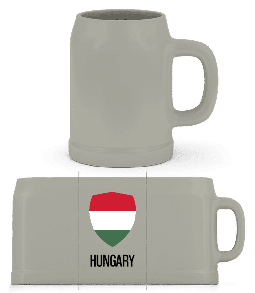 Aperçu: Hungary - Chope de bière - Gris - Devant