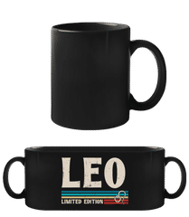 Sternzeichen Leo Limited · Schwarze Tasse