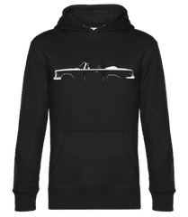 'Mercedes-Benz 280SE Cabrio' Silhouette · Männer Standard Hoodie