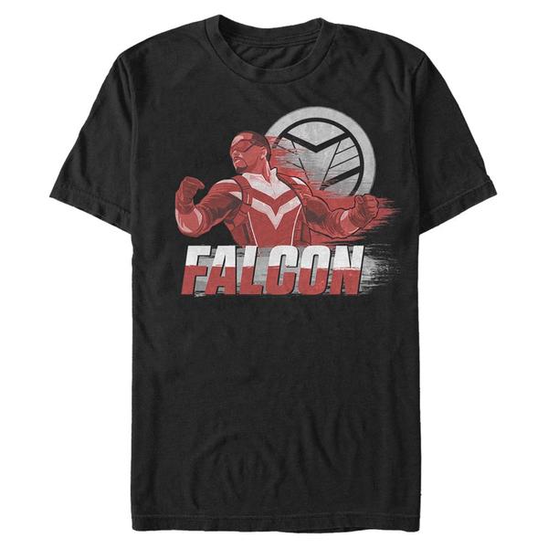 Aperçu: Marvel - Falcon et le soldat de l'hiver - Falcon Speed - Homme T-shirt - Noir - Devant